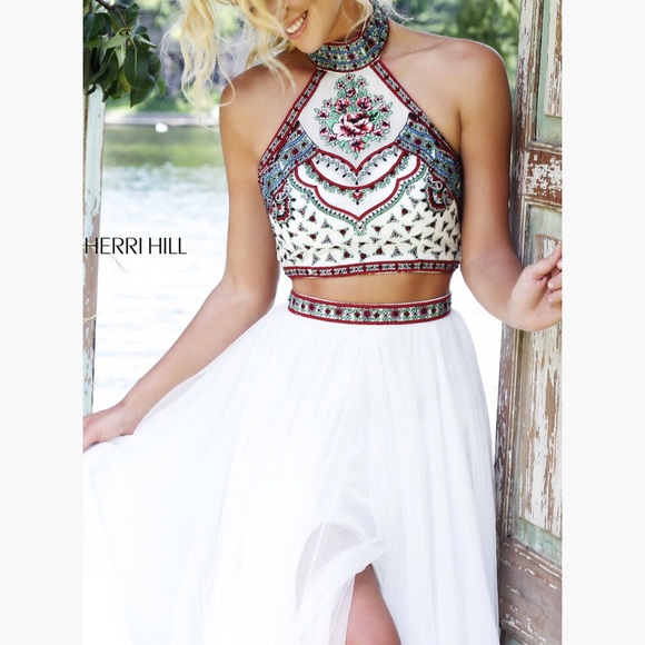 Sherri Hill Prom Dress - Two Piece - Picture 3 of 9